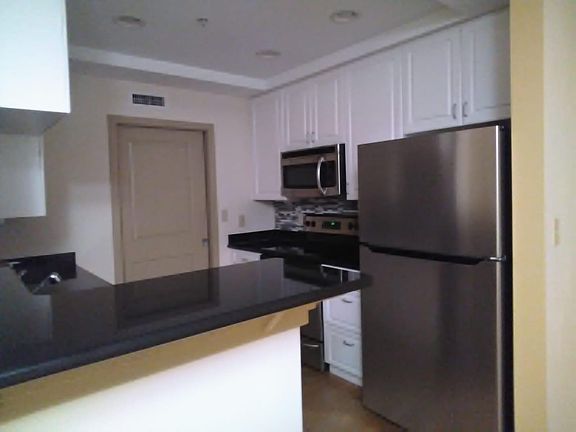 Alley Kitchen, granite counter top and stainless steel appliances, Brand new fridge just put in dec 2020