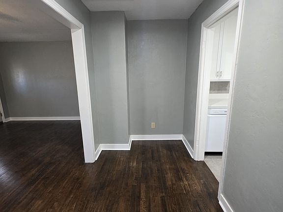 2nd view of small dining area.