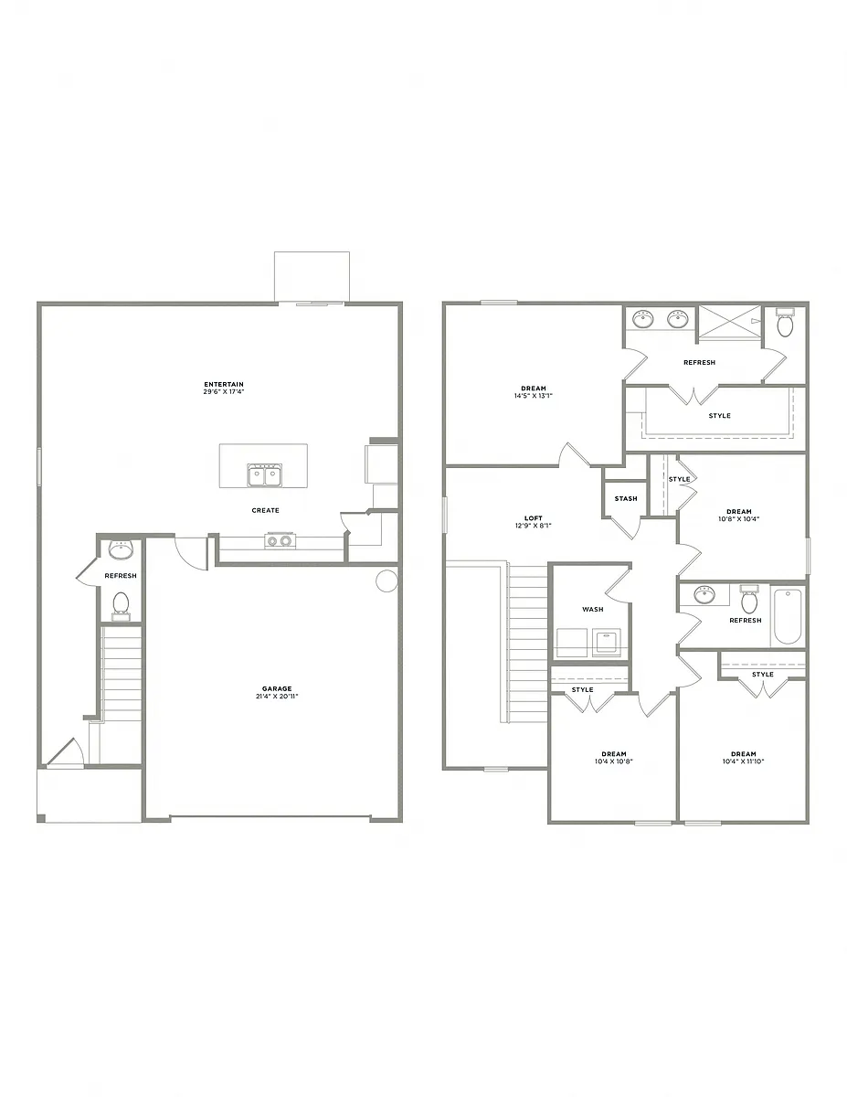 Floor plan Atlanta