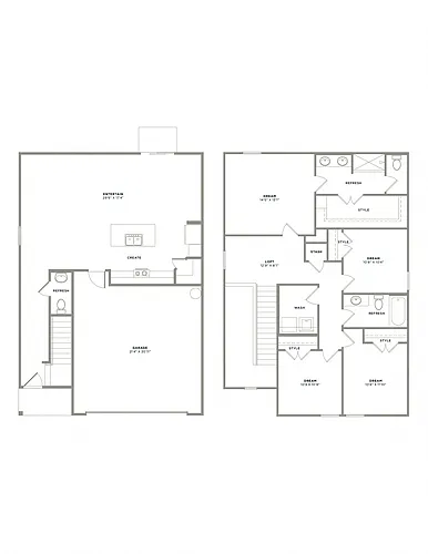 Floor plan Atlanta