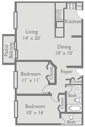 Floor plan B1