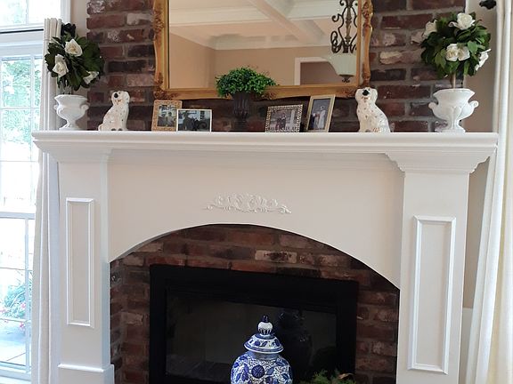 Great room fireplace