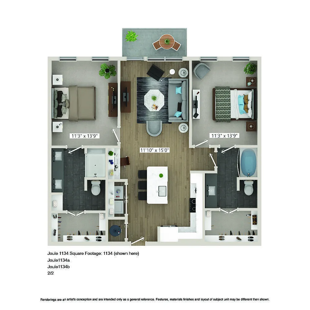 Floor plan B11