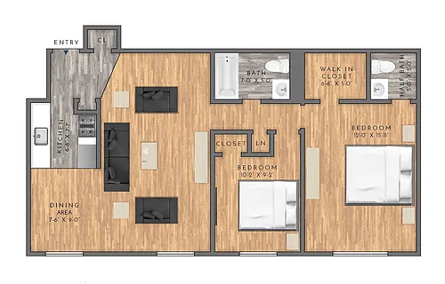 Floor plan B4