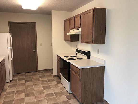 Kitchen...door in back is laundry area