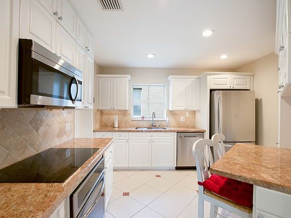 Kitchen view from hall.