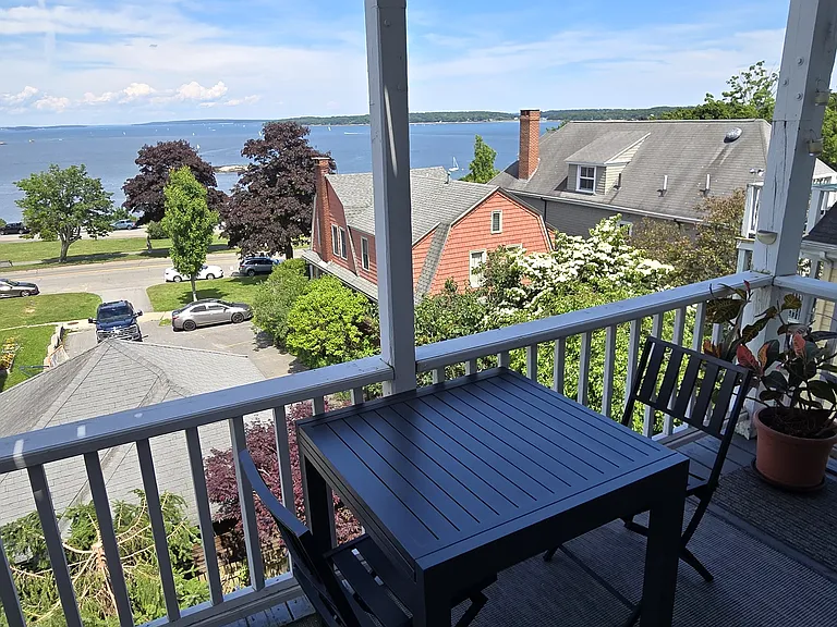 View from deck
