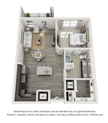 Floor plan The Sumter