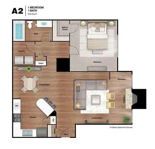 Floor plan A2