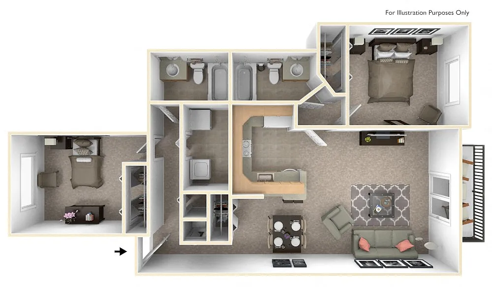 Floor plan Bouvardia