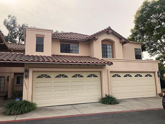 Two car attached garage.