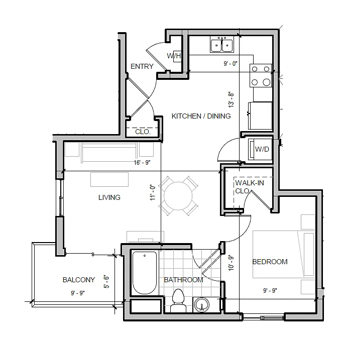 Floor plan C
