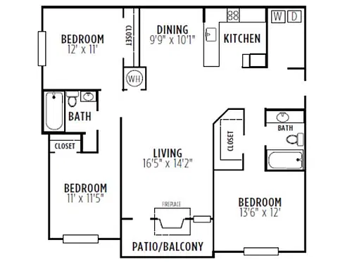 Floor plan Monarch