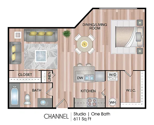 Floor plan Channel