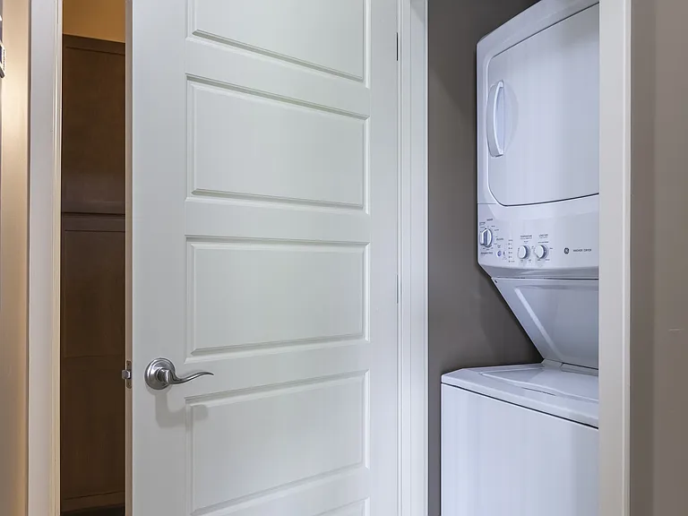 In-unit washer and dryer at The Sterling Grand Island.