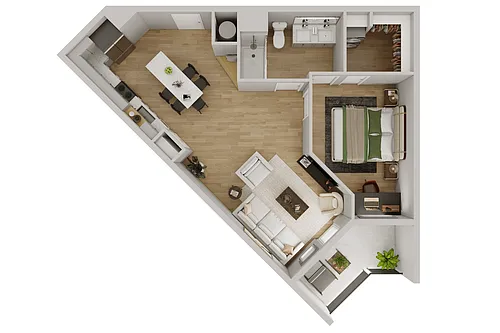 Floor plan 1C