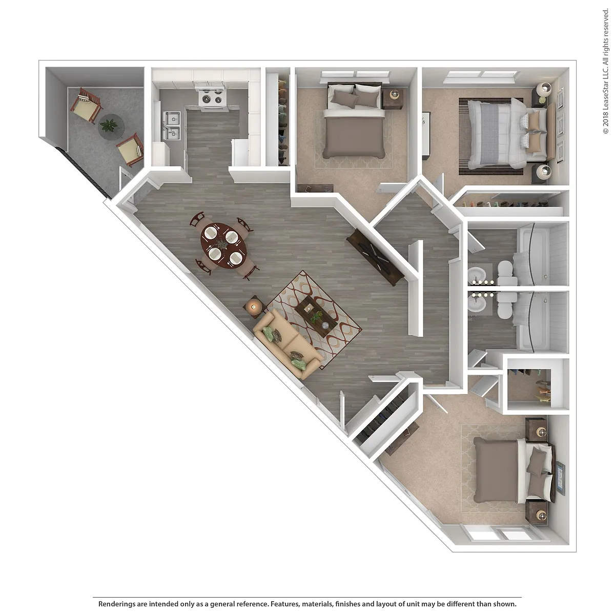 Floor plan Venetian