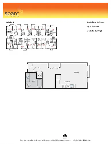 Floor plan B D