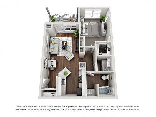 Floor plan A1C