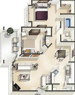 2A-R Floorplan 2A-R Floorplan