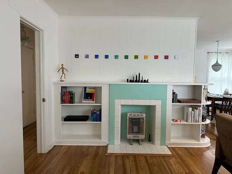 Interior Photo - Built-in Bookshelves (books and decorations not included)