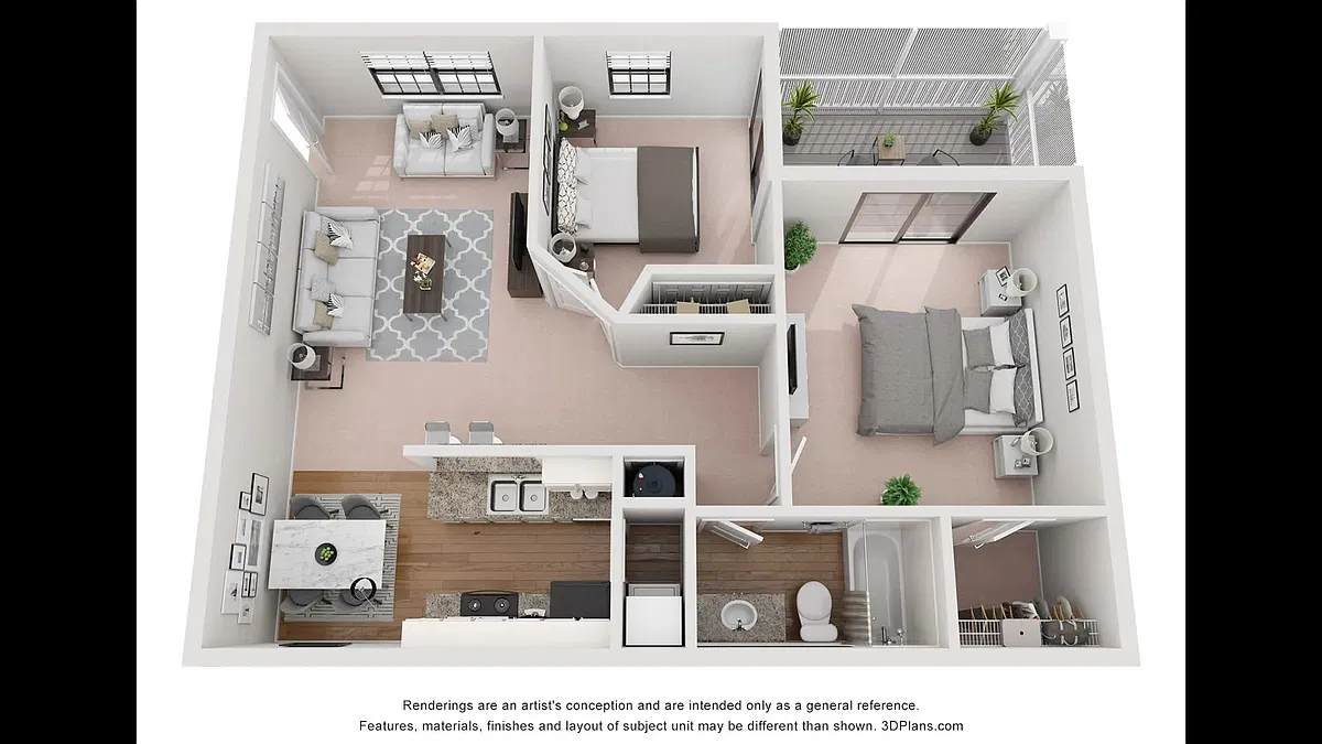 Floor plan The Hickory