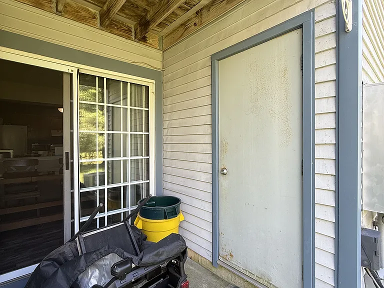 Back Patio and Storage Room