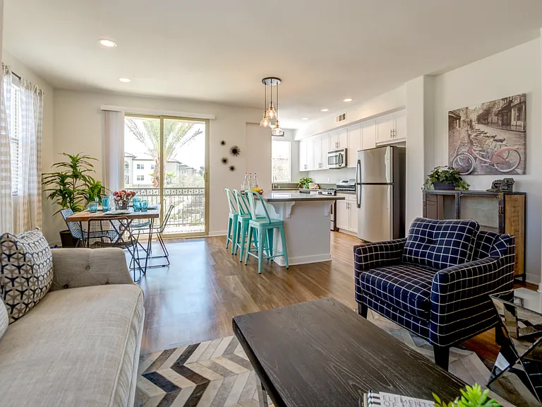 Model Living Area