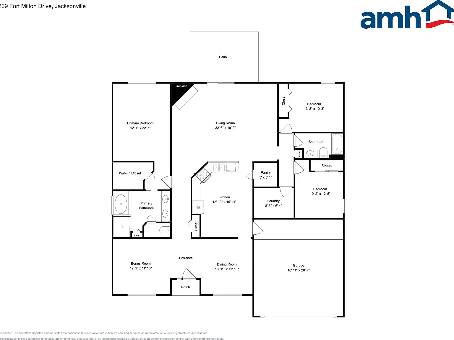 3 bed, 2.0 bath, 1932 sqft, $2,035 — Photo 2