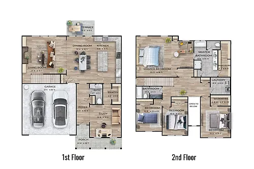Floor plan Fairmonte