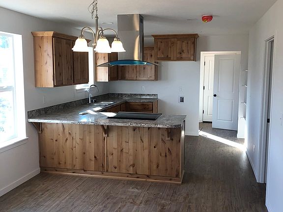 Kitchen from living room