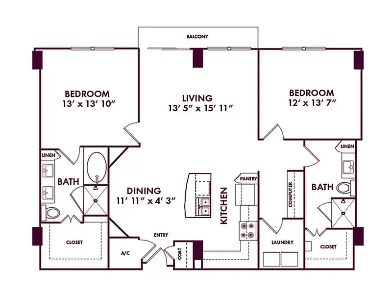 Floor plan B5