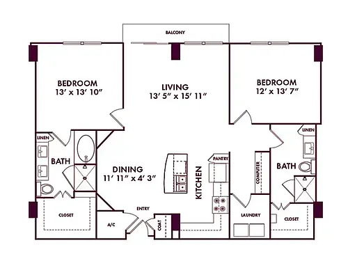 Floor plan B5
