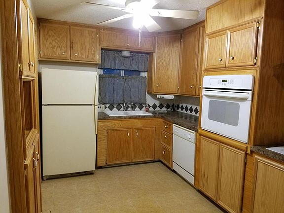 Kitchen off of the dining room