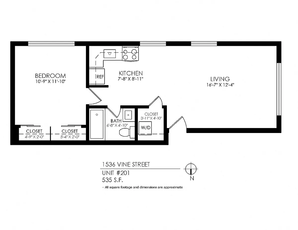 Floor plan Studio