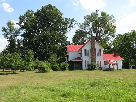 Home viewed from the barn