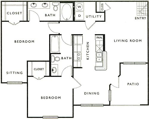Floor plan E