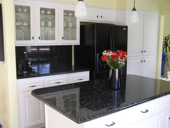 Pristine White Cabinets