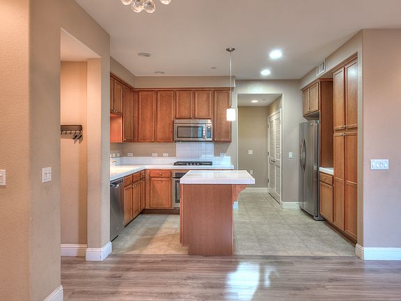 Kitchen area (powder room is located on the other side of the micorwave)