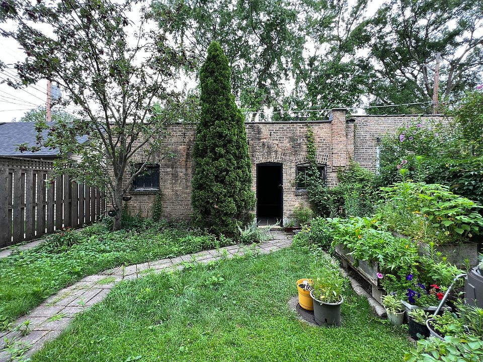 backyard area