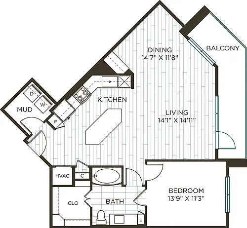 Floor plan A8