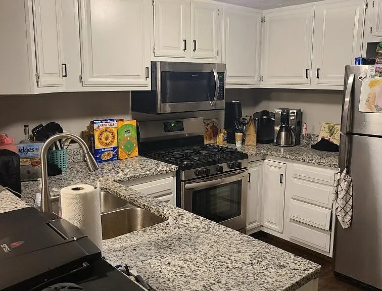 New cabinets