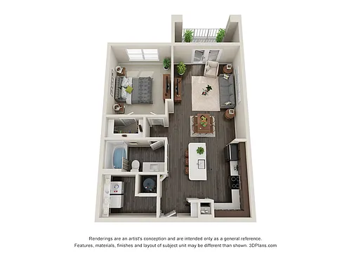 Floor plan A1D