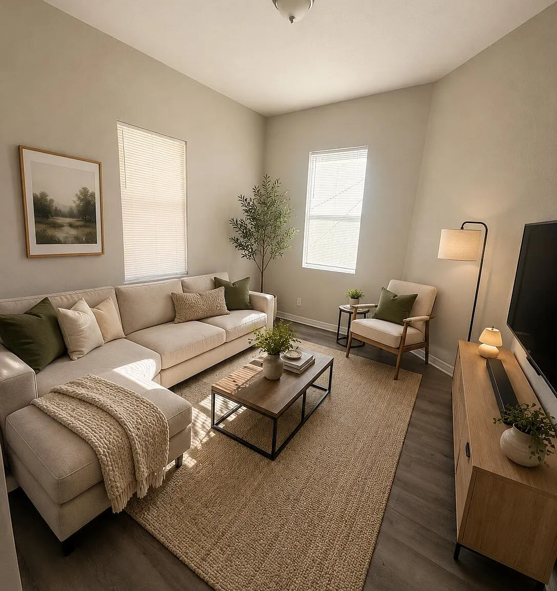 2 bed, 1.0 bath, 744 sqft, $1,000 — Photo 1