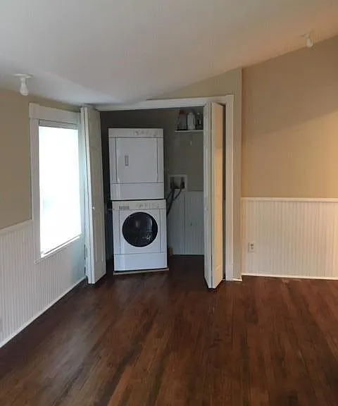 Main level laundry off of the kitchen