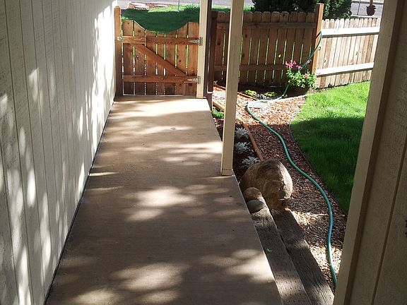 Covered Front walkway