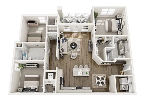 Floor plan 3A