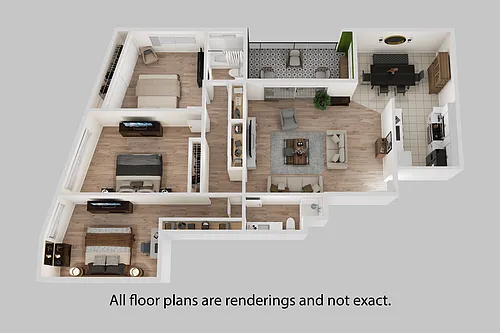 Floor plan 3 Bedroom