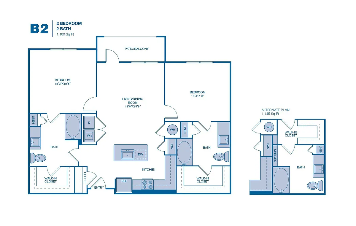 Floor plan B2