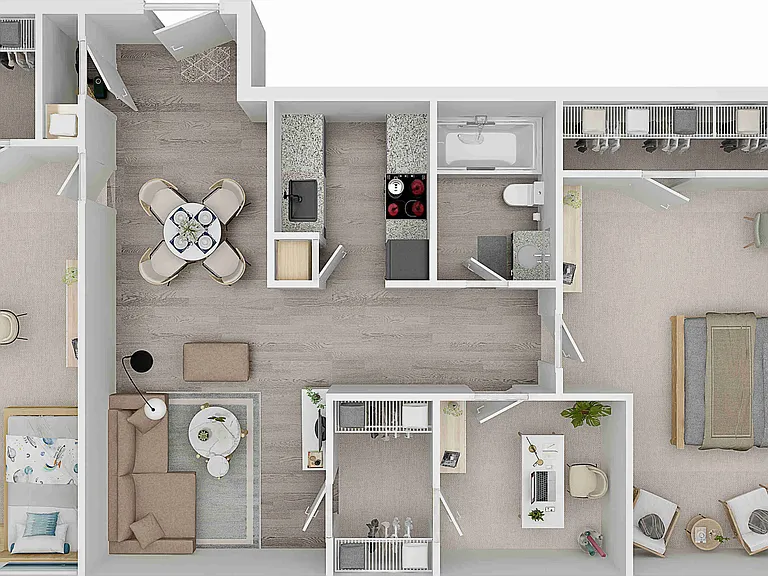 Ashford Willow Falls 2 Bed 1 Bath Ashford Willow Falls 2 Bed 1 Bath